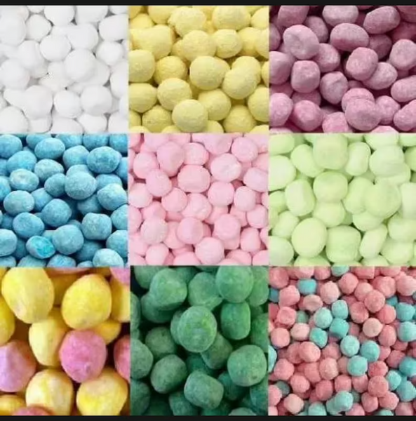 Traditional Bon Bon Sweets Retro Bon Bons Fruit Flavour Chewy Pick N Mix 1KG 3KG