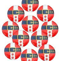 1kg Bag Xmas Large Milk Chocolate Gold Foiled SANTAS BELT COINS Party Favours
