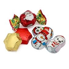 1kg Christmas Chocolate Assortment Party Bag Stocking Filler Favours Xmas Sweets