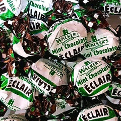 Mint Chocolate Éclairs – Walker’s Nonsuch Creamy Toffee with Mint Chocolate Centre