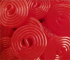 Strawberry Wheels Retro Sweets Favours Candy Pick n Mix Party Christmas Bag Xmas