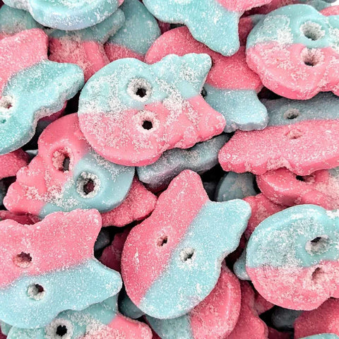 BUBS Bubblegum Bubble Gum Skulls Foam Sweets Pick n Mix Vegan Swedish Candy Bag