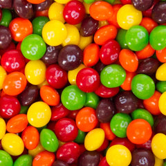 Fruit Skittles Soft Chewy Sweets Pick N Mix Retro Candy Rainbow Christmas