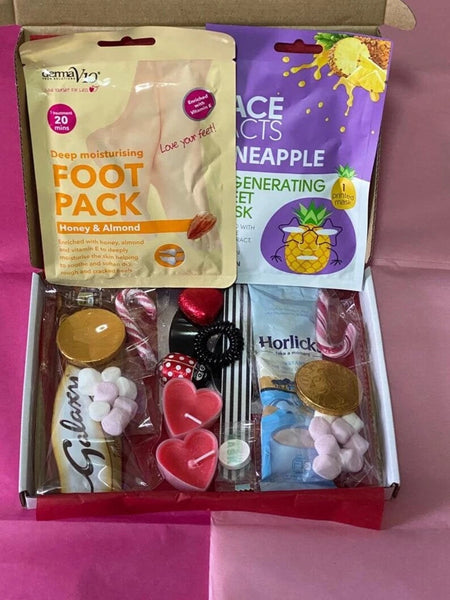 Ladies Personalised Self Care Gift Box Spa Day Gift Pamper Hamper Birthday Box