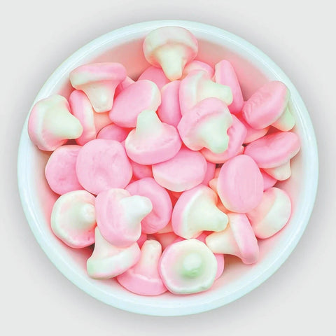 Foam Mushroom Sweets – Strawberry Pick & Mix Candy