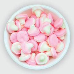Foam Mushroom Sweets – Strawberry Pick & Mix Candy