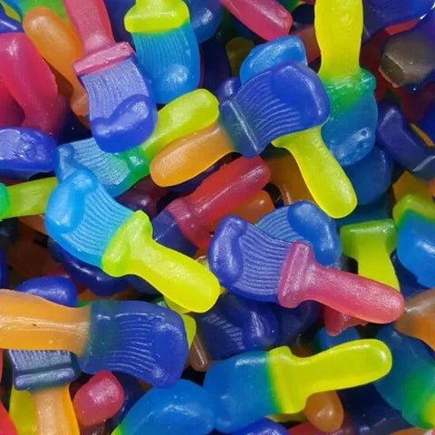 Gummy Paint Brush Sweets – Fruity Jelly Retro Pick & Mix Candy