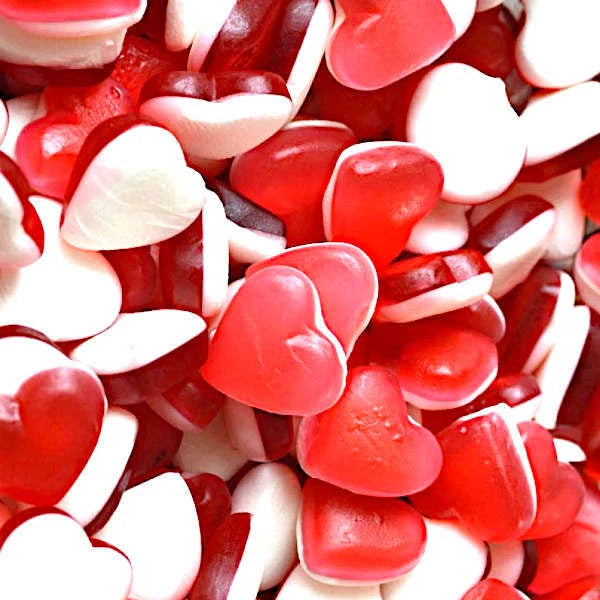 Strawberry & Cream Heart Jelly Sweets – Romantic Gummy Candy