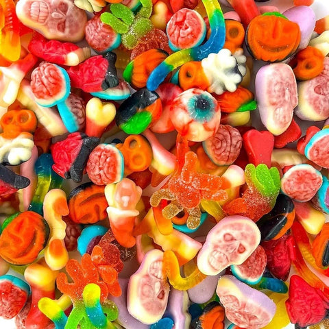 Spooky Halloween Mystery Mix – Assorted Gummy Pick & Mix Sweets | Trick or Treat Candy Selection