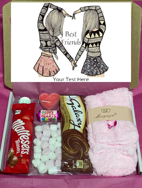 Personalised Letterbox Self Care Gift Hamper Pamper Box Spa Package For Her Aunt
