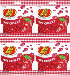 4x Jelly Belly Very Cherry Flavour Jelly Beans 70g Bag American Candy US Sweets