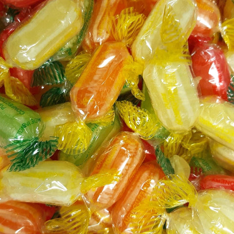 Stockleys FRUIT DROPS Traditional Boiled Wrapped Sweets Retro Filler