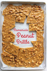 Peanut Brittle – Crunchy Caramelised Nut Toffee