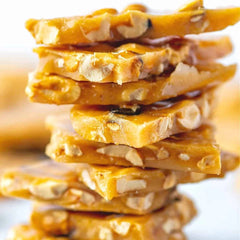 Peanut Brittle – Crunchy Caramelised Nut Toffee