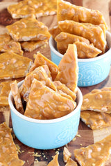 Peanut Brittle – Crunchy Caramelised Nut Toffee