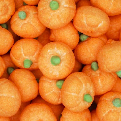 Foam Pumpkins – Soft Orange Marshmallow Sweets