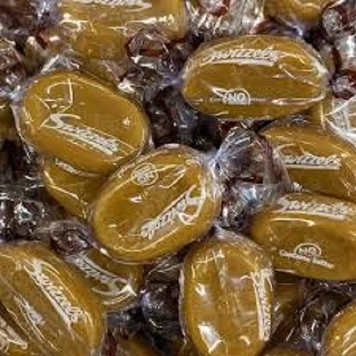 Butterscotch Wrapped Toffees – Creamy Caramel Retro Sweets