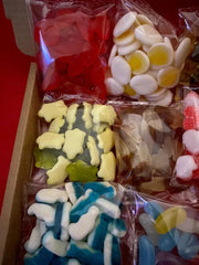 PERSONALISED PICK N MIX Sweets Half KG Retro Gift Hamper All Occasions Christmas