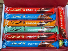Lindt Chocolate Gift Box Personalised Hamper Lindor Sweet Present Easter Mothers