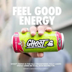 SOUR WATERMELON | Ghost Energy Cans Drink | Zero Sugar Free - 500ml -USA - VEGAN