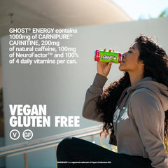 SOUR WATERMELON | Ghost Energy Cans Drink | Zero Sugar Free - 500ml -USA - VEGAN