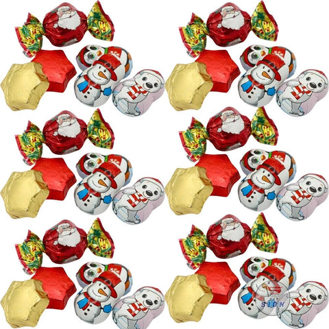 1kg Christmas Chocolate Assortment Party Bag Stocking Filler Favours Xmas Sweets