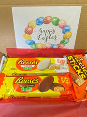 Reeses Chocolate Sweets Gift Box Personalised Hamper Birthday Christmas Gifts