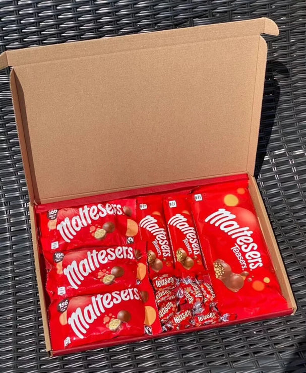 Maltesers Personalised Sweets Chocolate Hamper Box Present Christmas Birthday