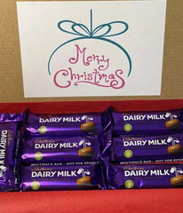 CADBURY CHOCOLATE SWEETS PERSONALISED GIFT BOX HAMPER TREATS FOR HIM FOR HER