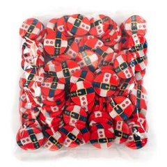 1kg Bag Xmas Large Milk Chocolate Gold Foiled SANTAS BELT COINS Party Favours