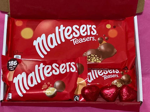 Personalised Maltesers Milk Chocolate Sweet Hamper Gift Box Birthday Gift
