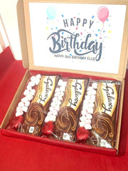 Personalised Hot Chocolate, Coffee Letterbox Gift Hamper Hot Drink Treat Present