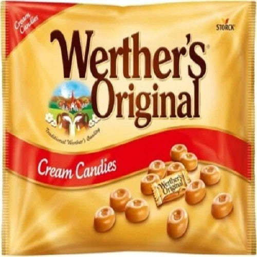 Werther’s Original Cream Candies – Traditional Buttery Caramel Retro Boiled Sweets
