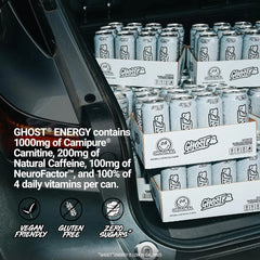 6 x GHOST OG Original ENERGY Drink - 500ml Cans - ZERO SUGAR - VEGAN - US Import