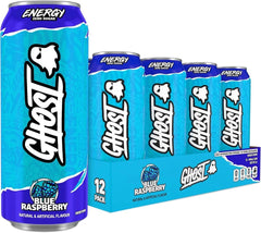12 x American Ghost Energy Drinks Cans | Zero Sugar Free | 500ml VEGAN US IMPORT