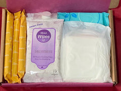 Personalised First Period Survival Box Pretty Sanitary Gift Box Kit For Girls