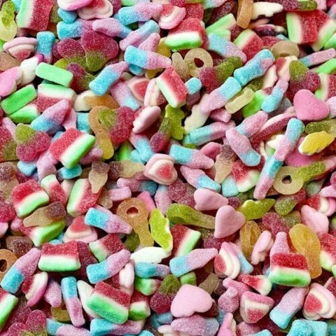 Fizzy Sour Dummy Sweets – Assorted Pick & Mix Retro Candy