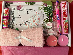Personalised Pamper Hamper Women Self Care Letterbox Gift Spa Package Hamper Box