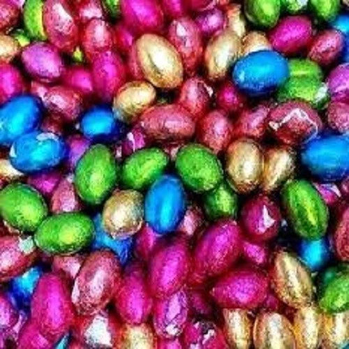Foiled Mini Chocolate Eggs – Colourful Milk Chocolate Easter Treats | Party Favours & Gifts