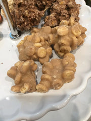 Milk Chocolate Peanut Nut Cluster Sweet Old Fashioned Retro Party Treats Xmas