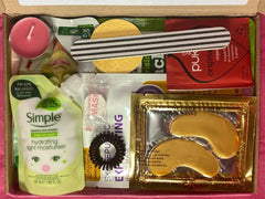Ladies Pamper Hamper Personalised Letterbox Birthday Skin Care Gift Box for Her