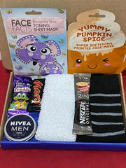 Personalised Men Self Care Letterbox Gift Hamper Spa Kit Pamper Hamper Gift Box