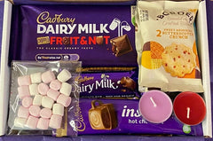 Personalised Self Care & Cadbury Gift Box Spa Package Pamper Hamper Box For Her