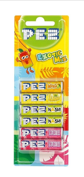 PEZ Fruit Candy Refills – Exotic Mix Packs