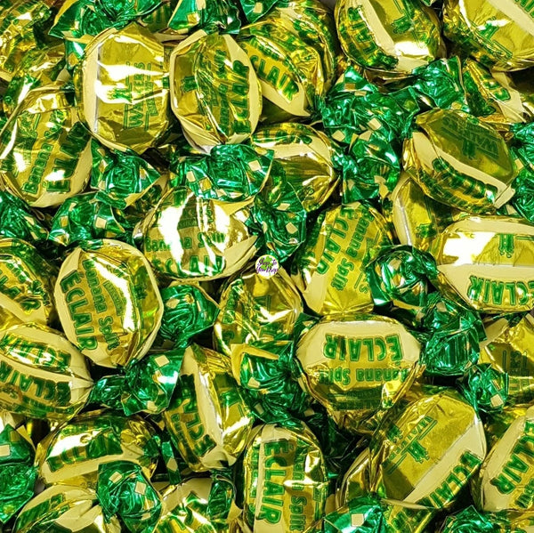 Banana Split Eclairs Wrapped Sweets – Creamy Toffee Filled Retro Candy