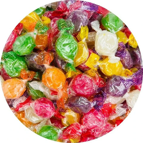 Assorted Fruit Wrapped Hard Boiled Sweets – Retro Pick & Mix Candy