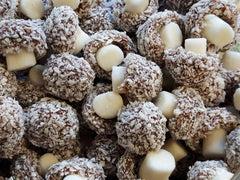 Coconut Mushroom Sweets – Chocolate & Coconut Retro Candy