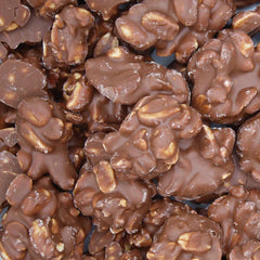 Milk Chocolate Peanut Nut Cluster Sweet Old Fashioned Retro Party Treats Bags