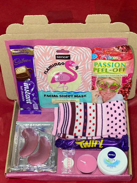 Personalised Self Care Letterbox Gift Hamper Spa Gift Box Pamper Box For Her
