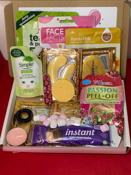 Personalised Self Care Gift Box Spa Christmas Hamper For Her Xmas Pamper Present